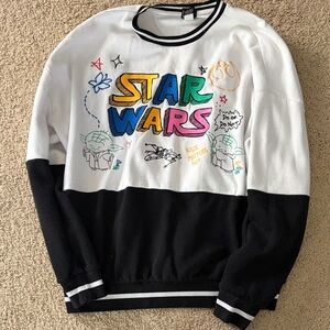 Star Wars Black and White Sweater